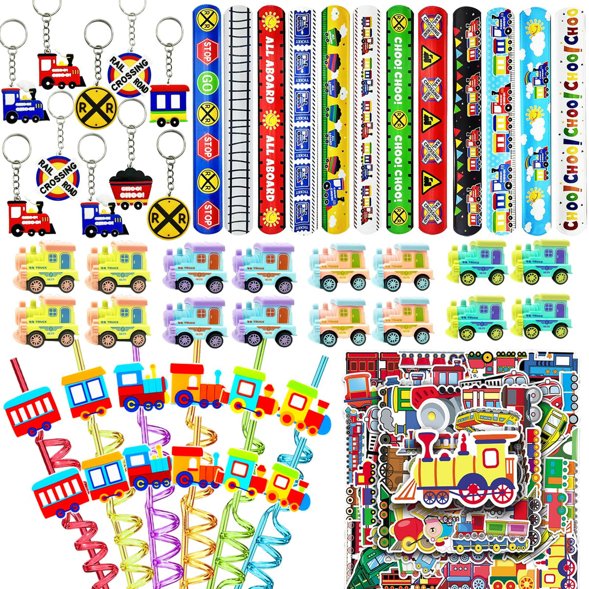 CHSLtmxq train pull-back vehicles for exciting party favors and playful prizes