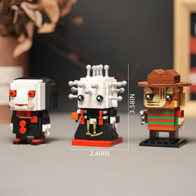 CHUANGPIN horror figures assembly instructions guide easy step-by-step building.
