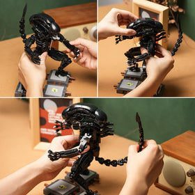 CHUANGPIN Xenomorph detailed parts close-up highlighting intricate design elements.