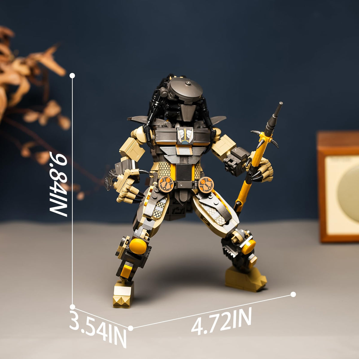 CHUANGPIN Xenomorph figure side detail highlights intricate sculpt for fans