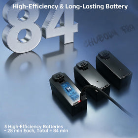 CHUBORY three battery pack extends flight sessions