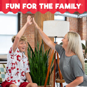 Chuckle & Roar picture-based clues helping non-readers join the fun