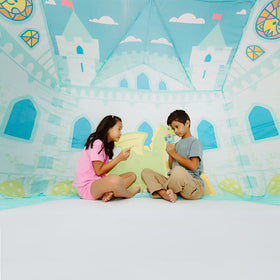 Chuckle & Roar spacious kingdom, ideal for group pretend play indoors.