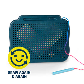 Chuckle & Roar travel-compact drawing pad shown as lightweight on the go