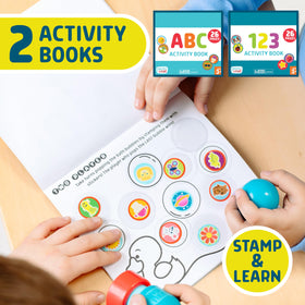 Chuckle & Roar two activity books provide learning through colorful adventures.