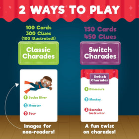 Chuckle & Roar two-game-modes setup enabling varied play styles