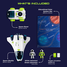 CHUKOO space shuttle with light and sound boosts immersive space adventures
