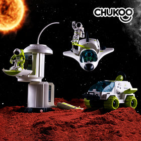CHUKOO Upgraded Space Set solar system mat for learning.