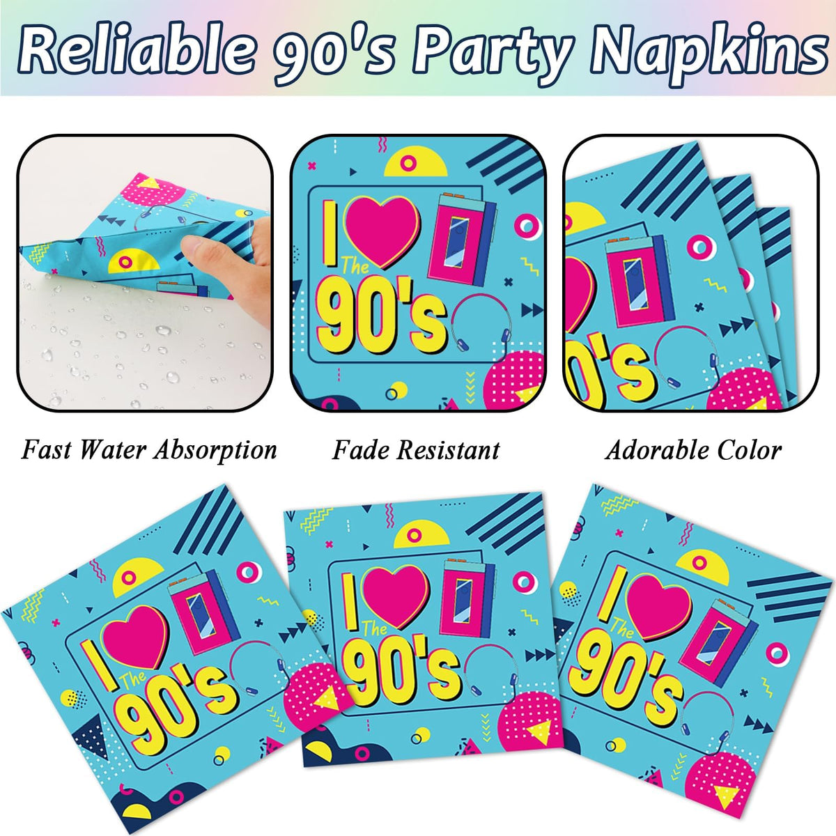 CHUNNIN 90s theme tableware design captures iconic era vibes.