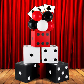 CHUNNIN casino dice gift box 11-inch showcases practical party favors