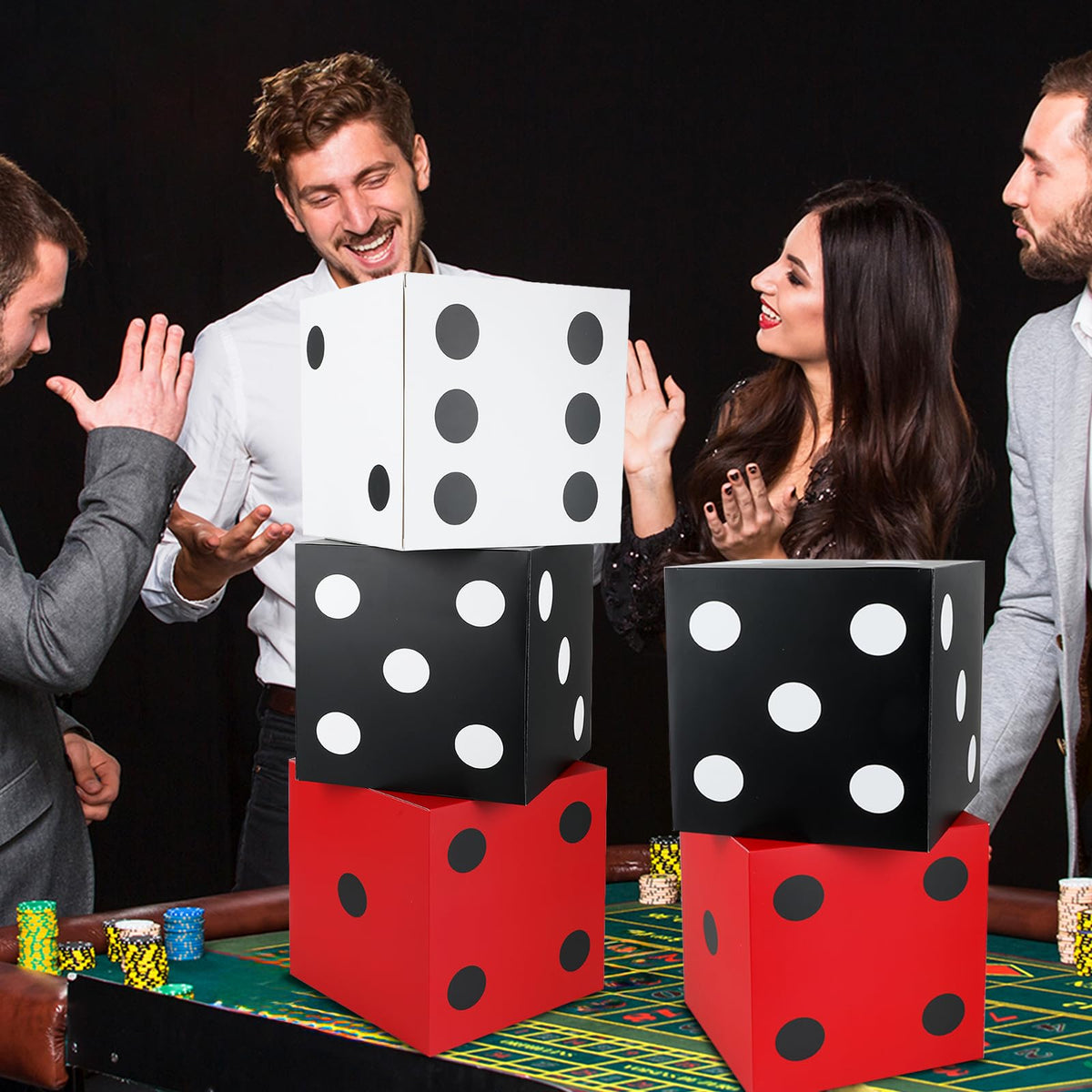 CHUNNIN casino theme decor pack for cohesive event styling