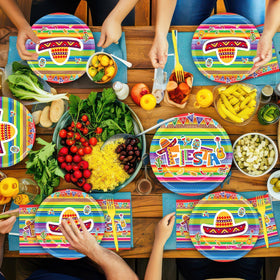 CHUNNIN Fiesta forks support easy servings during celebration moments