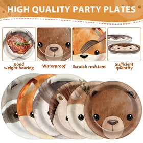 CHUNNIN forest napkins 6.5 inches for quick cleanups