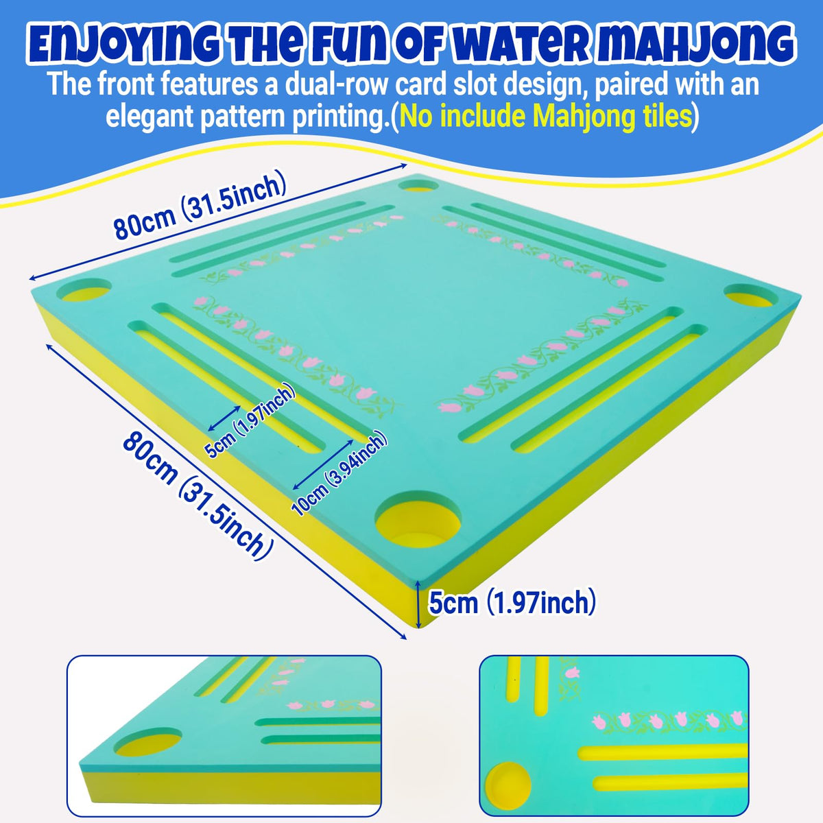 Chyinbzz dual-surface panel supports mahjong and cards with instant game switching.
