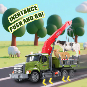 Chyucjl durable ABS plastic ensures long-lasting farm play.