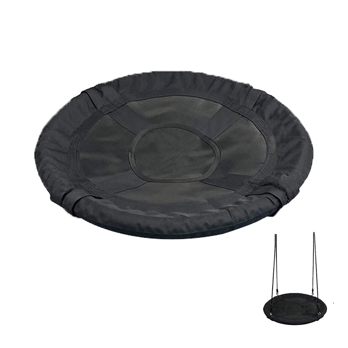 chyxqh 40-inch tree swing replacement fabric with durable Oxford cloth for outdoor use.