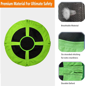 Chyxqh oxford fabric swing cover in green for all-season use.