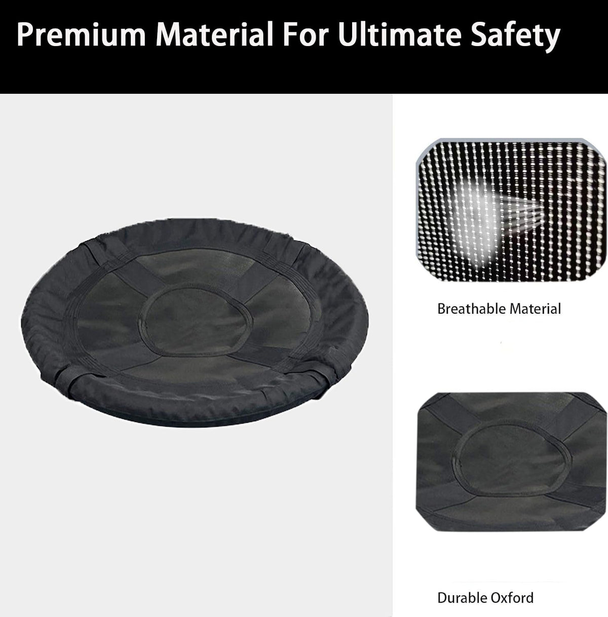 chyxqh round saucer swing cover waterproof and sunproof for all-season enjoyment.