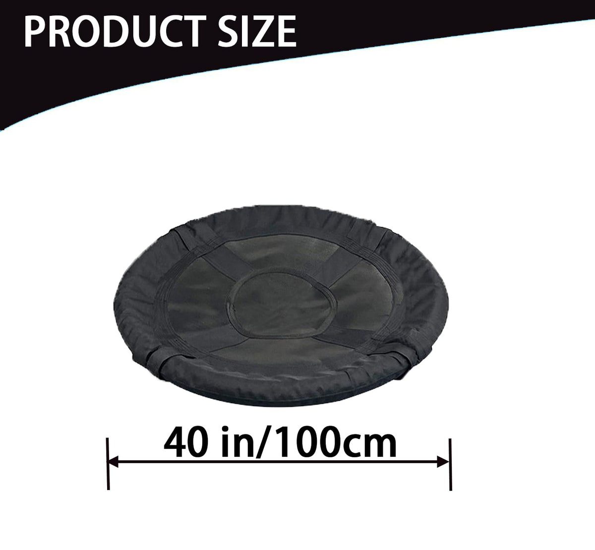 chyxqh saucer swing seat cover in Oxford fabric provides long-lasting protection.