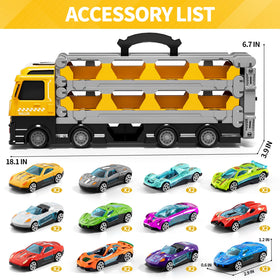 Ci Vetch 24 die-cast cars included for varied racing options.