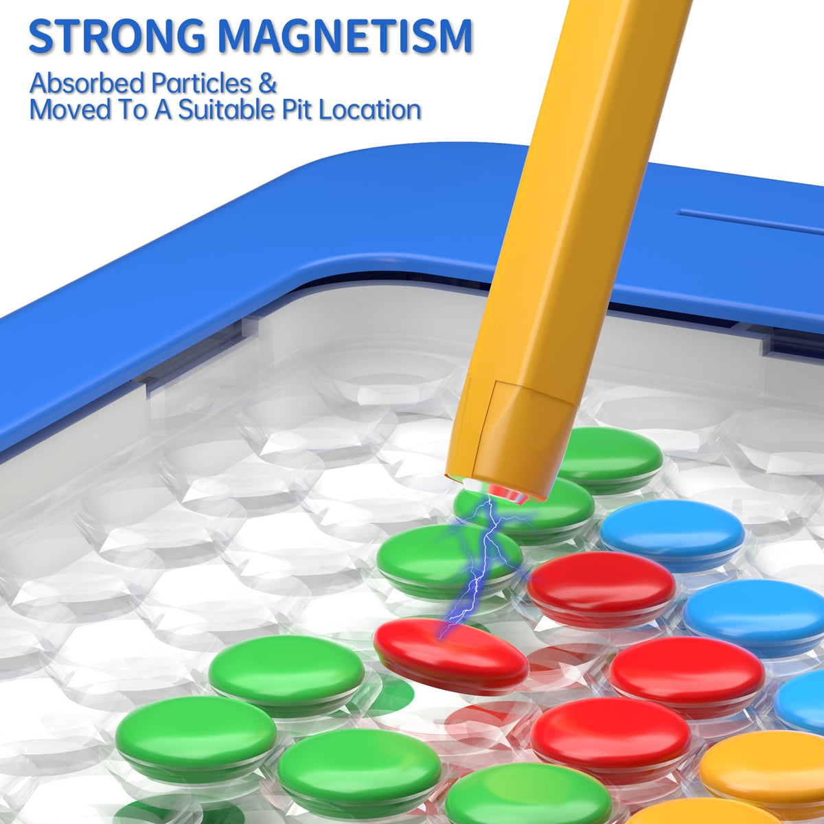 Ci Vetch durable ABS material and rounded corners for safe play.