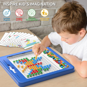 Ci Vetch dots board pattern cards included to guide early drawings.