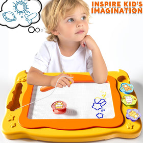 Ci Vetch drawing board color zones highlight color exploration and shape practice