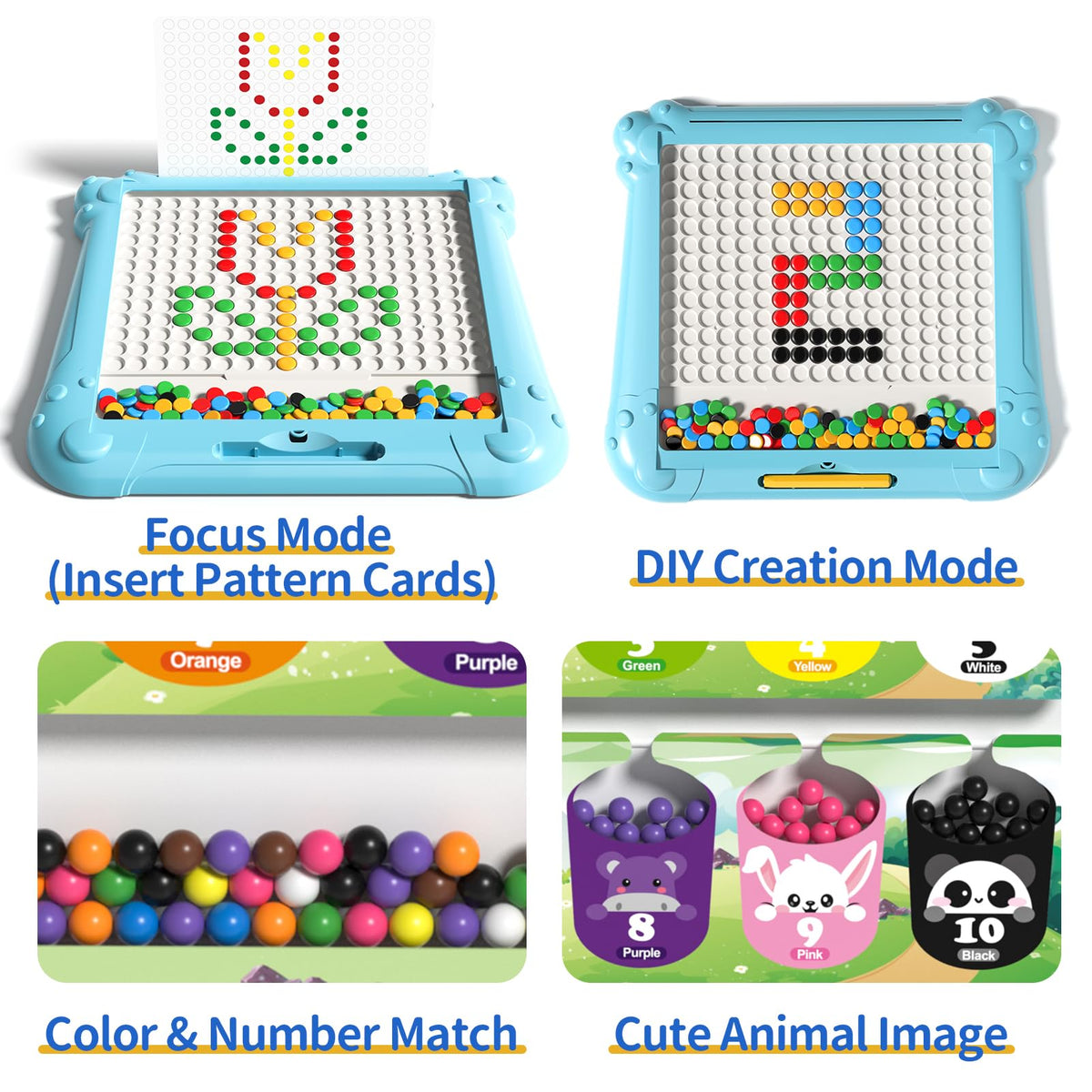 Ci Vetch pattern-draw-board showing pattern cards for guided drawing.
