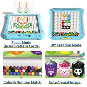 Ci Vetch pattern-draw-board showing pattern cards for guided drawing.