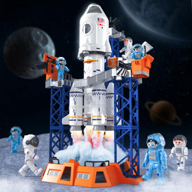 Ci Vetch rocket launcher toy astronauts in action, inspiring imaginative play.