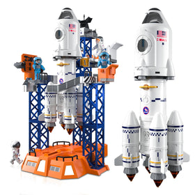 Ci Vetch rocket launcher toy projector projects space images for exploration.