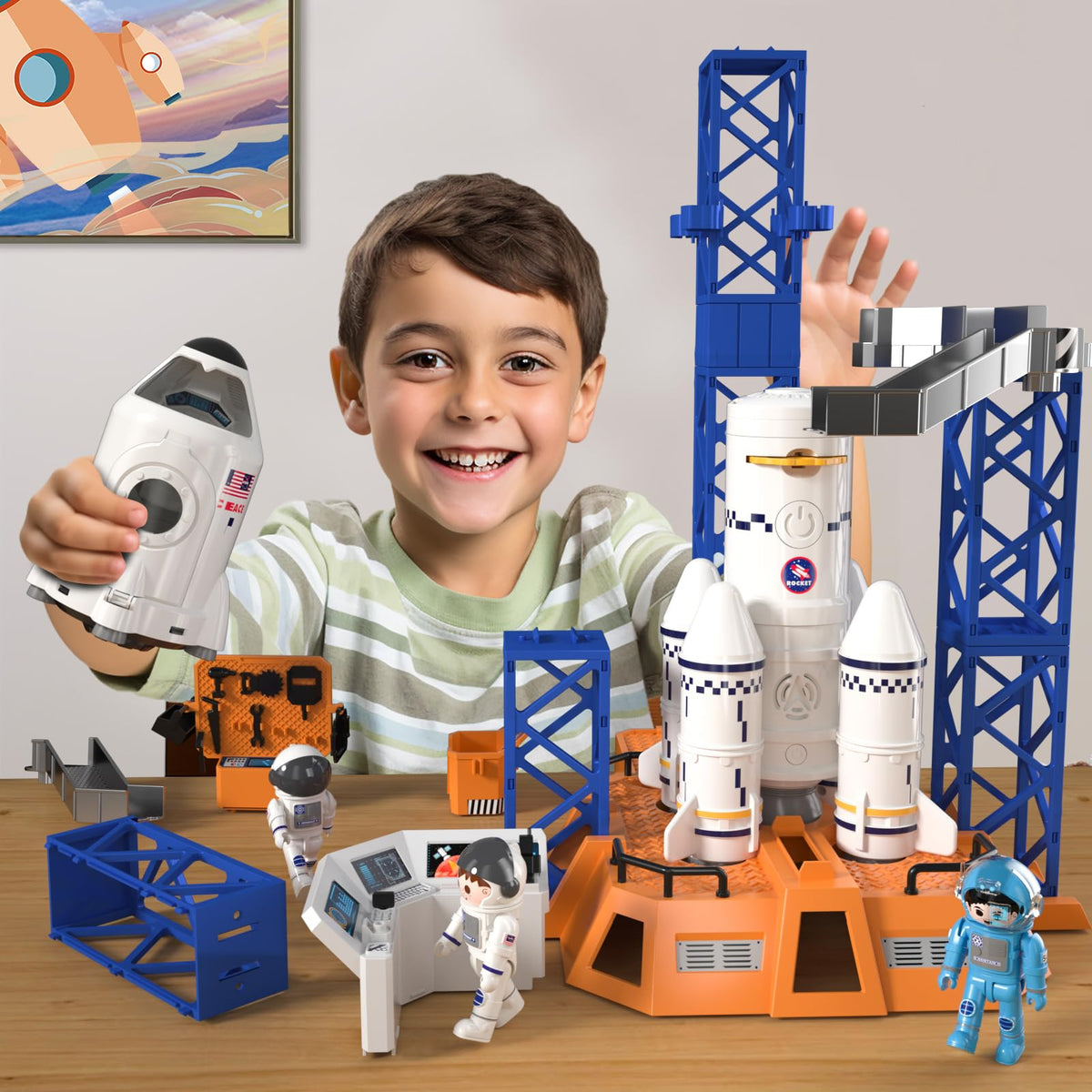 Ci Vetch rocket launcher toy rocket launcher with interactive controls for hands-on exploration.