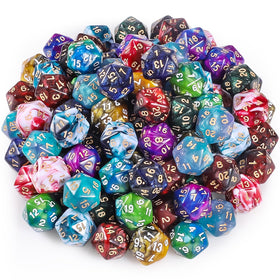 CiaraQ DND dice set with bag for easy storage and transport