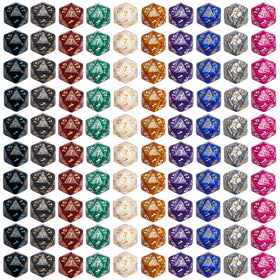 CiaraQ dice font color may vary for visual variety