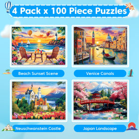 Ciavotie Venice Canals puzzle highlights dreamy scenery for shared learning and patience.