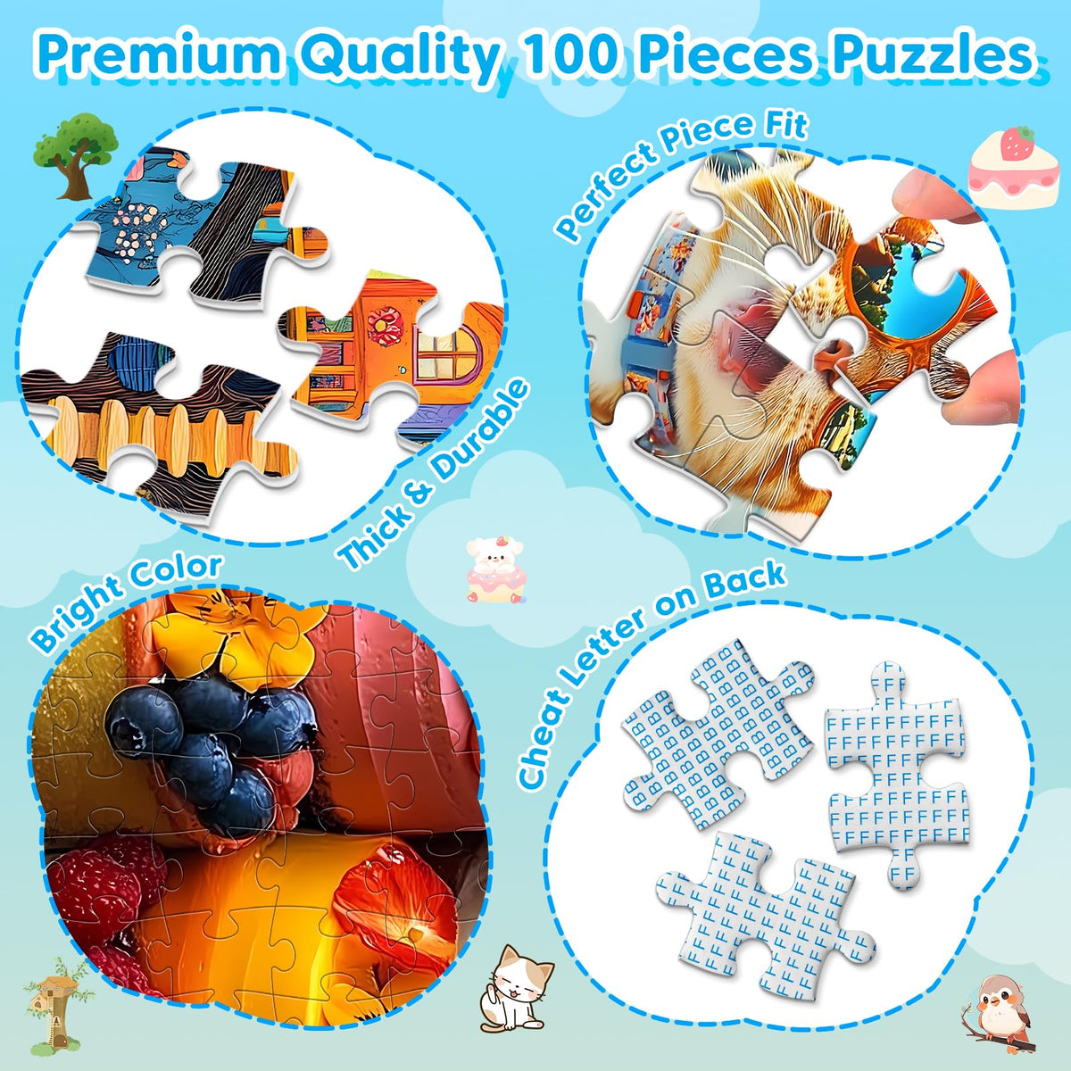 Ciavotie Diamond Cat puzzle – intricate design perfect for problem solving