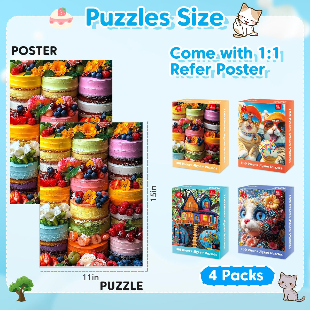 Ciavotie Tree House puzzle – colorful adventure for kids and adults to enjoy