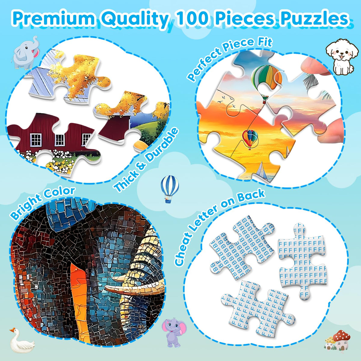Ciavotie beach leisure puzzle scene offers calming, screen-free activity at home.
