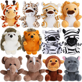 Cideny white tiger plush, ideal carnival prize and imaginative play buddy.