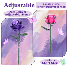 Ciesa set includes twelve botanical pieces for diverse arrangements.
