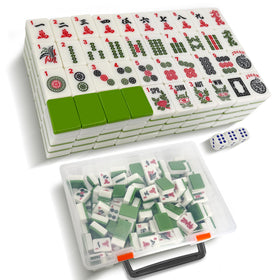 CIGOCIVI storage box opened to reveal tiles and dice