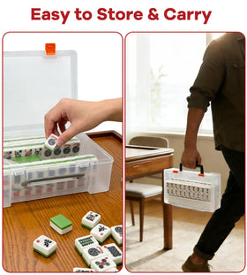 CIGOCIVI portable carrying box keeps the set organized for on the go play