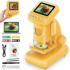 CIGXAVO 1200x handheld microscope provides detailed magnification for hands-on outdoor exploration.