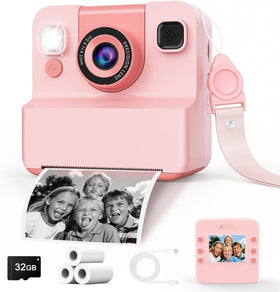 CIGXAVO kids camera with flip lens for easy selfie moments and kid‑friendly photography.
