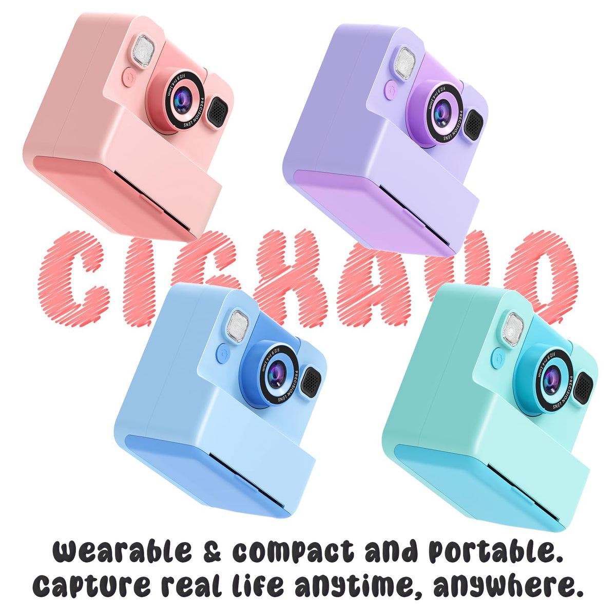 CIGXAVO USB‑C transfer makes saving and sharing memories simple.
