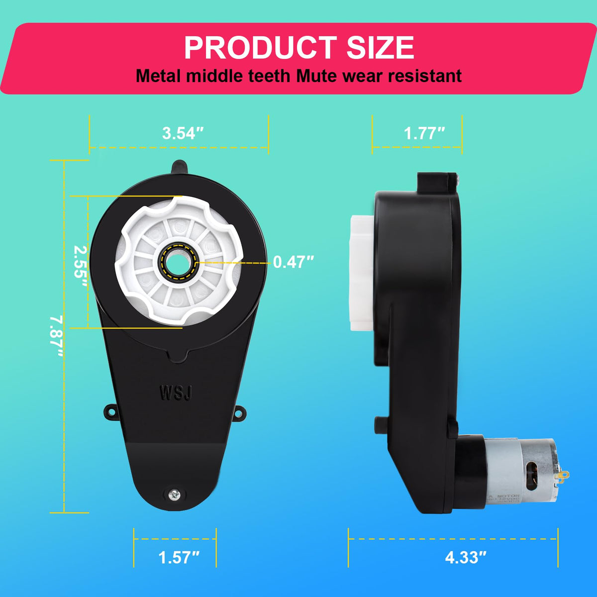 Cilehall two-gearbox pack provides replacement parts for efficient upgrades.