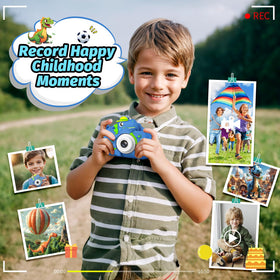 Cimizi Kids Camera selfie mode display for quick memories