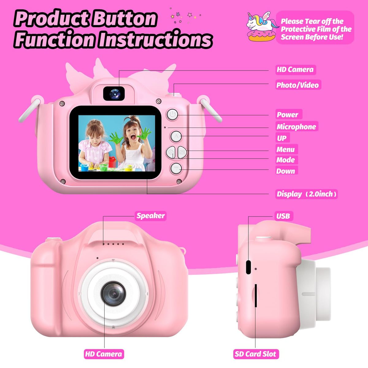 Cimizi Upgrade Kids Camera gift-pack presents a thoughtful holiday or birthday surprise