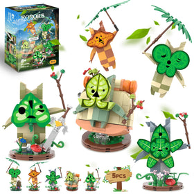 CinamixBrax Koroks Building Set protagonist figures for display and imaginative play