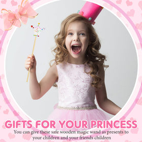 Cindeer butterfly wand wooden, safe and sturdy for creative play
